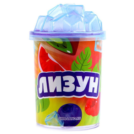 Цена за 12 шт. Лизун - слайм Коктейль, МИКС - Funny toys фото 2