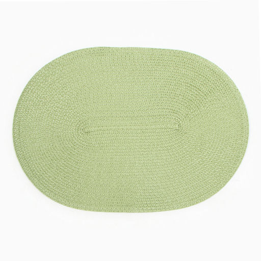 Салфетка сервировочная «Овал», светло-зелёная, 45×30 см