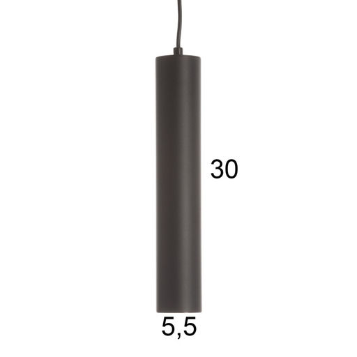 Светильник «Лукас» LED 5 Вт 4000К черный 5×5×30-130 см