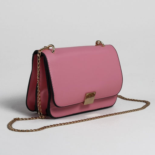 Цепочка для сумки, плоская, алюминиевая, 7 9,8 мм, 10 0,5 м, цвет золотой - Арт узор фото 4