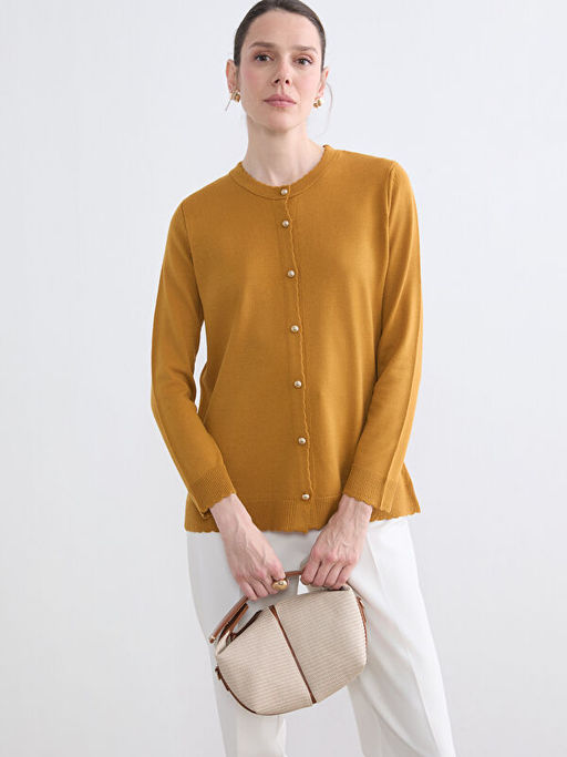 Bisiklet Yaka Kad?n Triko H?rka