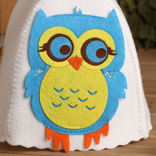 Шапка для бани с детской аппликацией Матильда войлок - Simaland фото 2