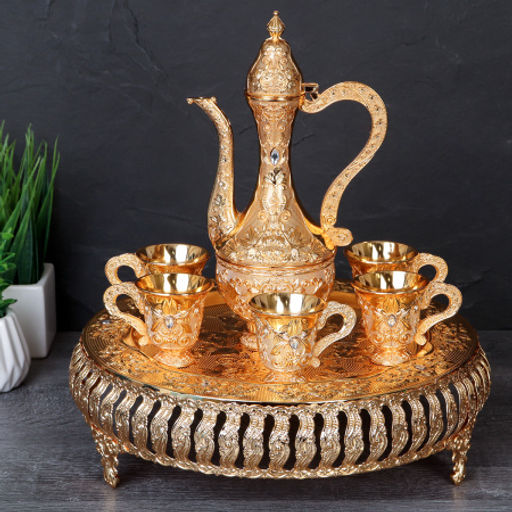 Коньячный набор / 232-7-Gold-750 /уп 16/ - ГалеонТрейд фото 2