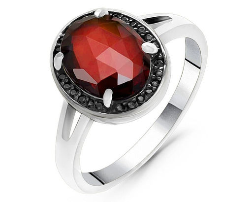 Кольцо, гранат , шпинель, Валинта