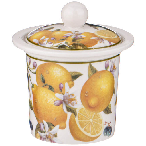 ЧАЙНИК СТЕКЛЯННЫЙ С ФАРФОРОВЫМ СИТОМ LEFARD ФРУКТЫ 600 МЛ