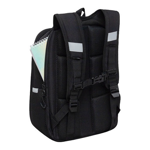 RAw-695-6 Рюкзак школьный с картхолдером на держателе - Grizzly фото 31