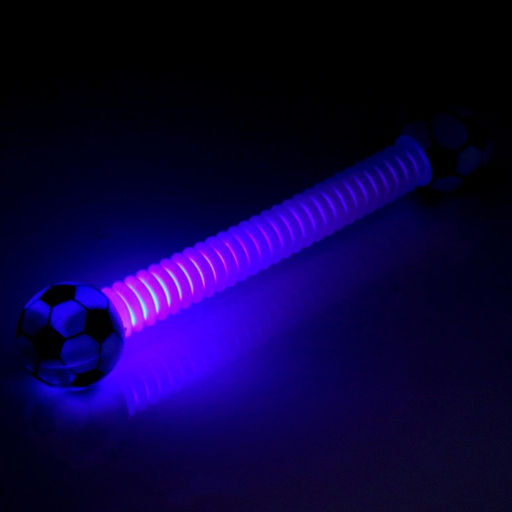 Цена за 24 шт. Игрушка антистресс Pop Tubes «Спорт», световая, МИКС