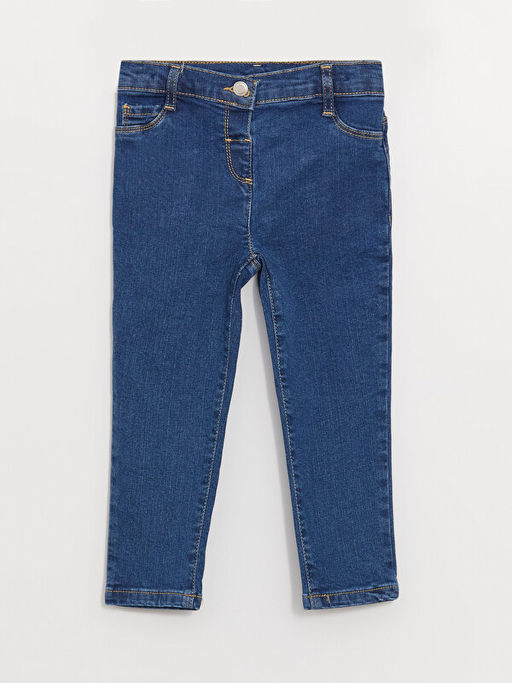 Basic K?z Bebek Jean Pantolon - Waikiki фото 3