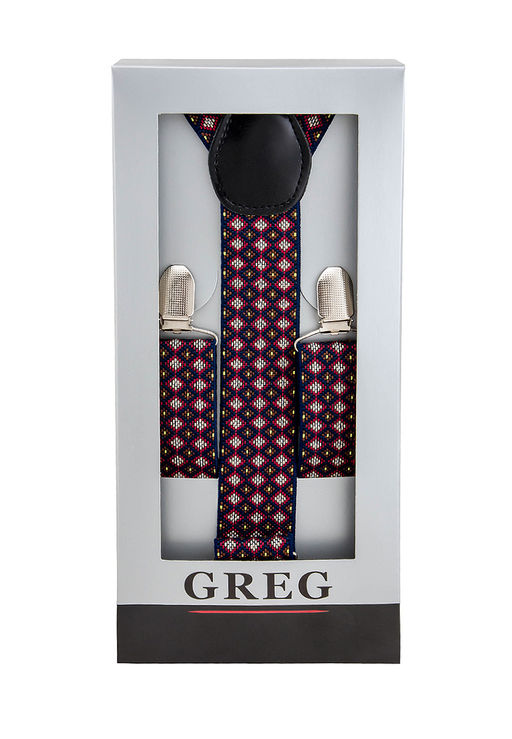 Подтяжки мужские в коробке GREG G-1-66