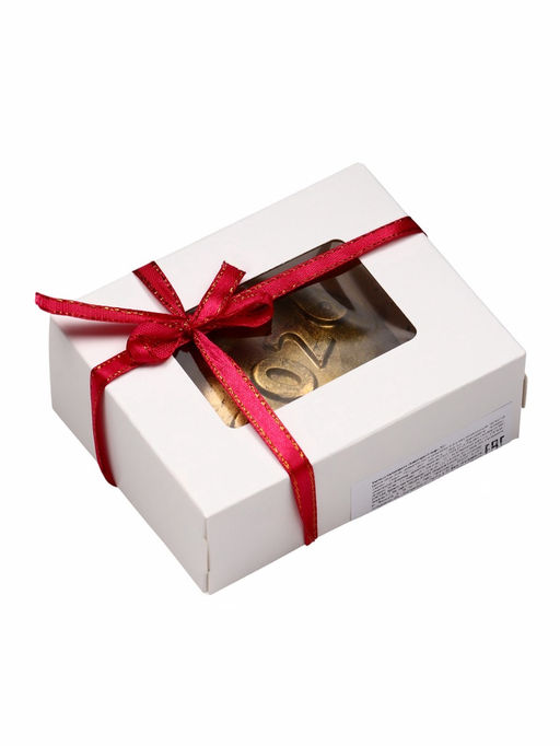 Шоколадная фигурка Новогодний шар 2026, кондитерская глазурь, 95 г