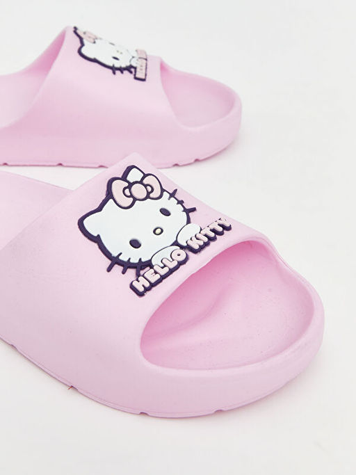 Тапочки Hello Kitty для девочек с принтом