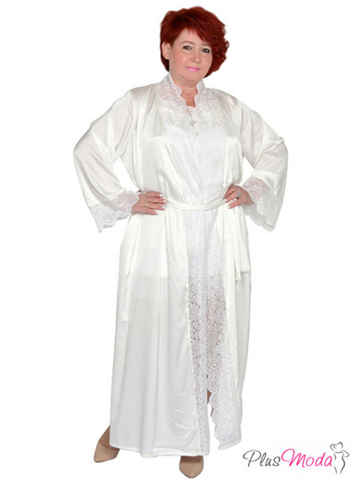 Халат Модель №1587 размеры 44-84 - Plusmoda фото 12