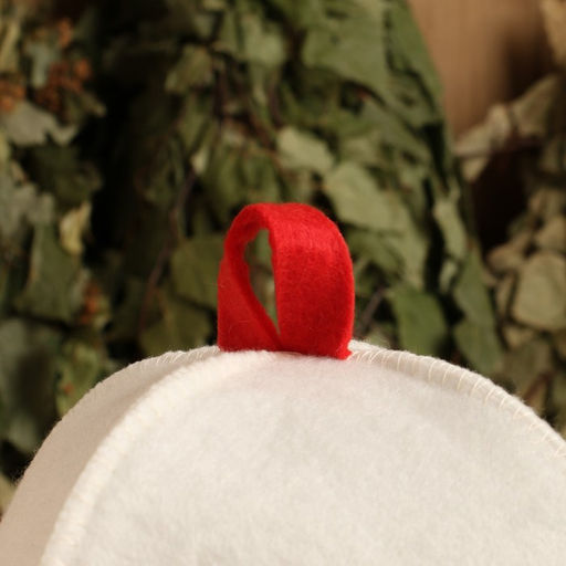 Шапка для бани Занесен в красную книгу экофетр - Добропаровъ фото 3