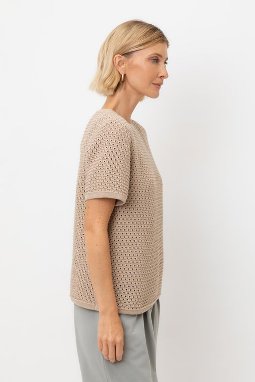 ЕВ 30221/бежевый джемпер жен