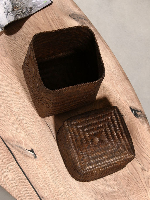 Корзинка плетёная «Рино», 20×20×24 см