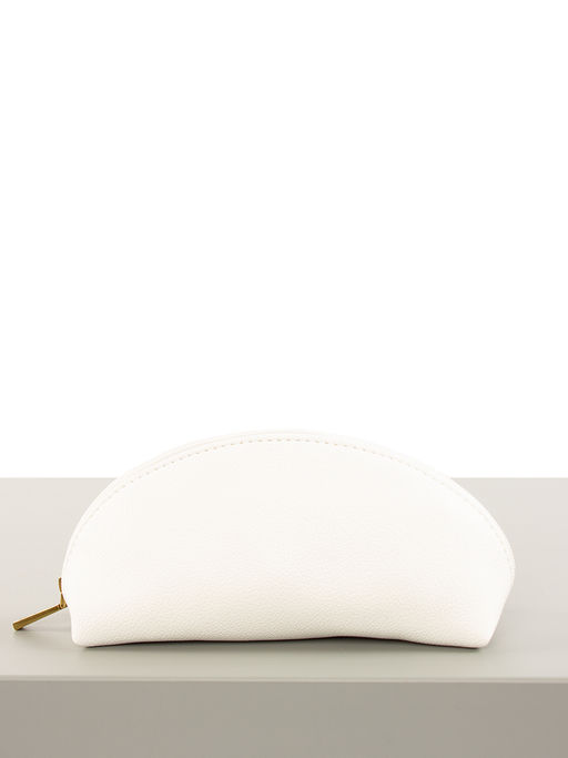 LACCOMA косметичка Анетта-826-белый эко кожа хлопок  фото 2