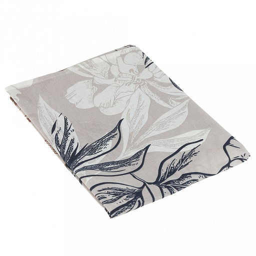 Наволочка 50х70см "Симфония" беж, с клапаном-запахом, бязь 121г/м2, хлопок 100%, упаковка ПП 22х30см, "Домашняя мода" (Россия)