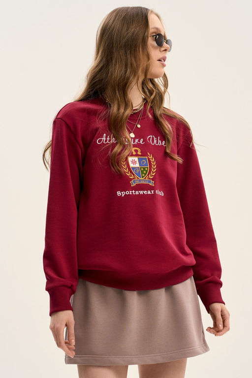 Джемпер GO F4107E/12-01.170-176 вишня фото 5