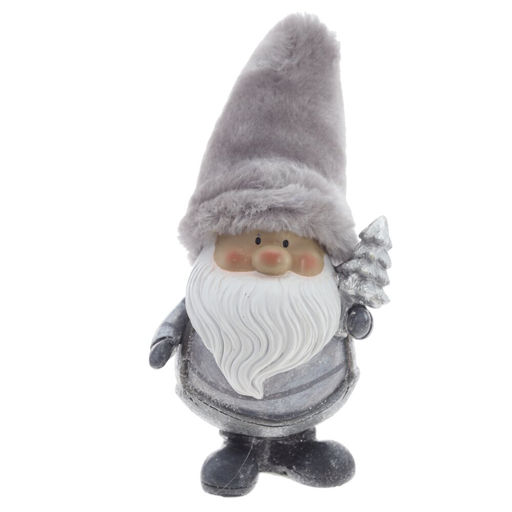 Фигурка декоративная "Дед Мороз", L8,5 W8 H17,5 см, 2в.