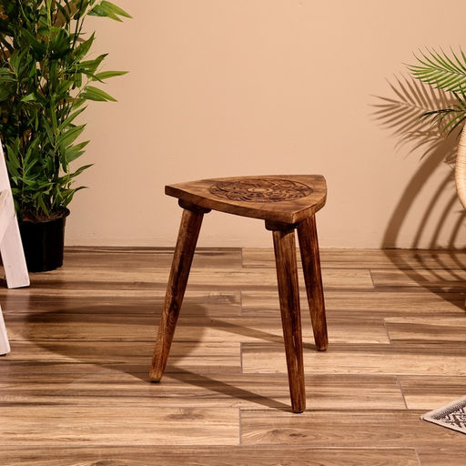 Столик кофейный, 38×38×45 см, манговое дерево