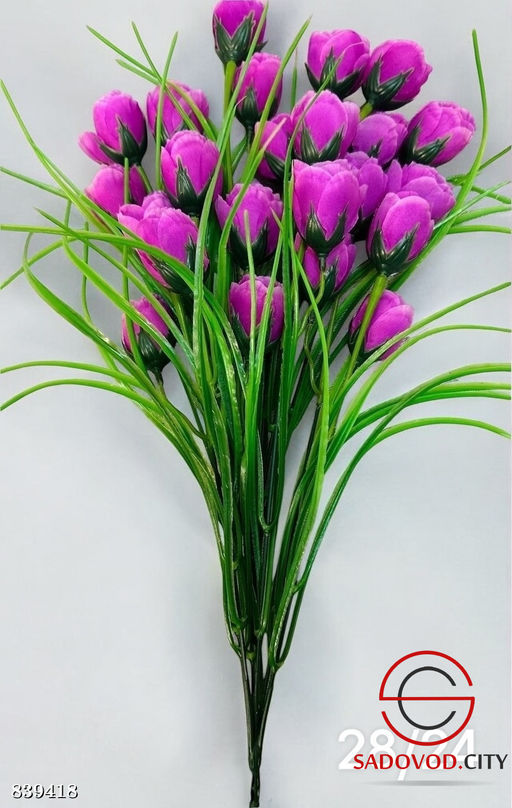 Искусственные цветы, 40 см.