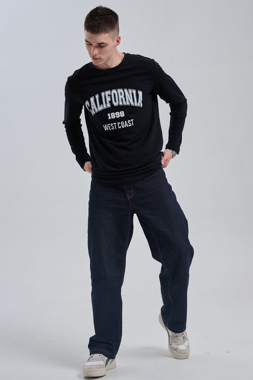 8573 футболка с дл.рукавом унисекс