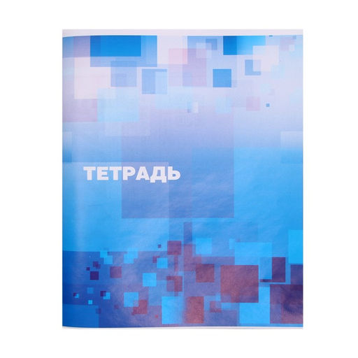 Тетрадь 48 листов в клетку Calligrata Графика, обложка мелованная бумага, блок №2, белизна 75% (серые листы), МИКС  фото 3