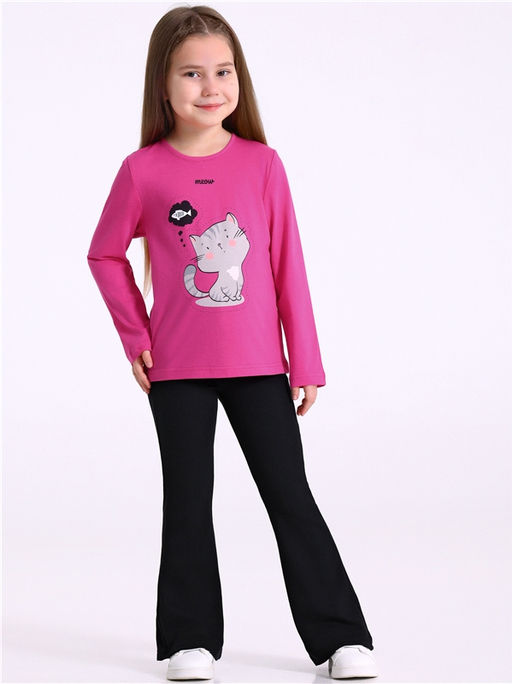 лонгслив+брюки 2ДЛБ5886023 - Апрель фото 3