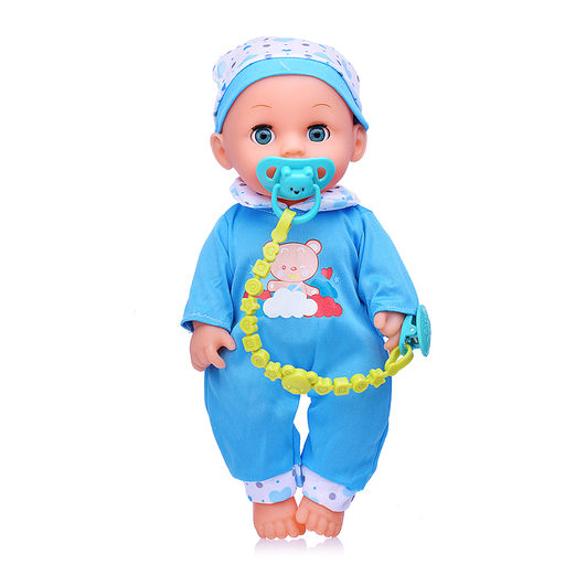 Пупс с аксессуарами "Максимка" со звуком, пьёт, писает, в коробке