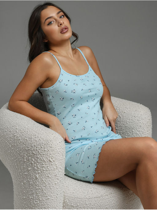 Платье домашнее Незабудка женское - София фото 5