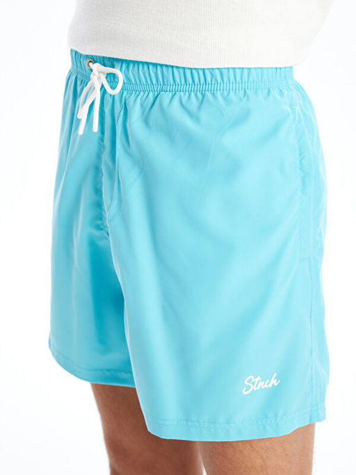 K?sa Boy Bask?l? Erkek Deniz ?ortu