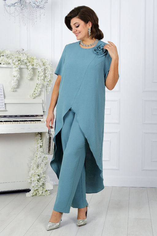 Платье Ninele 7431-Р темно-синий - Mira fashion фото 1549