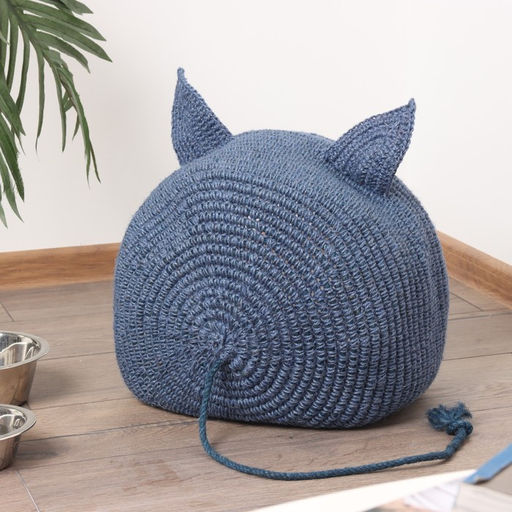 Домик для животных, D 35 см, синий, джут - Simaland фото 2