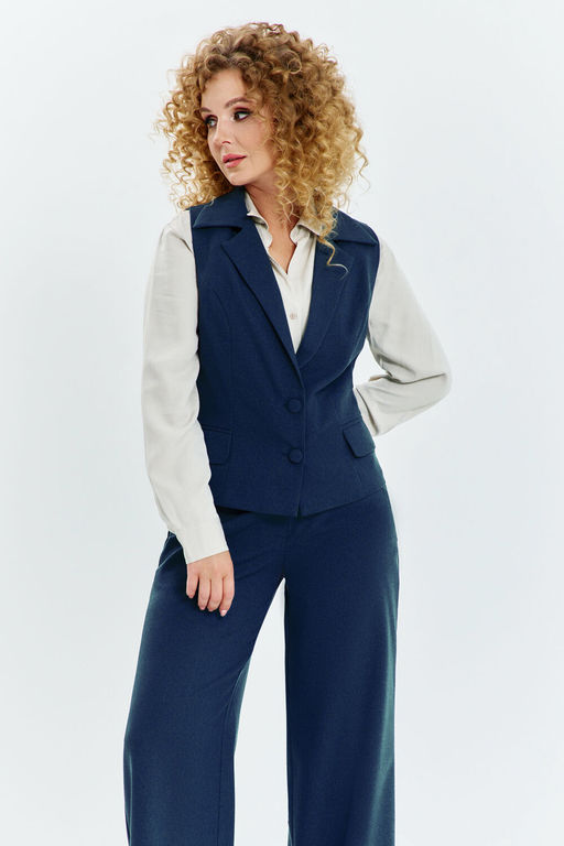 Костюм Euro Moda 636 синий