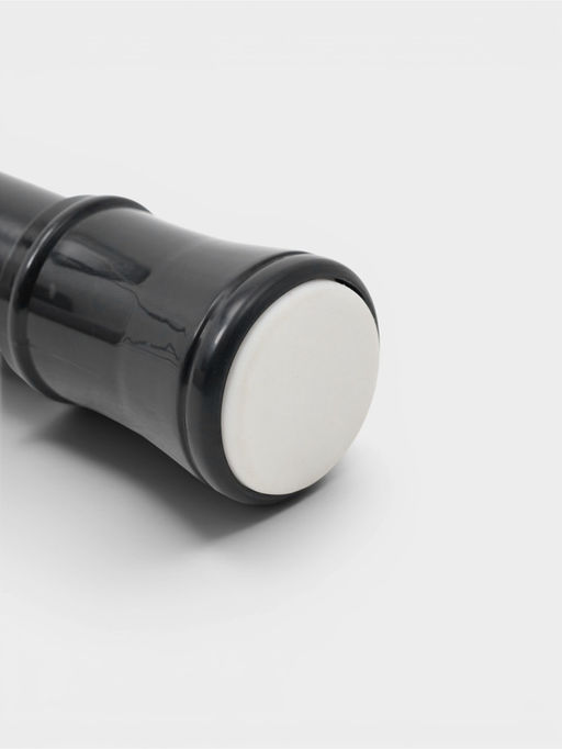 Карниз для ванной комнаты "Эталон" 110-200 см, цвет черный