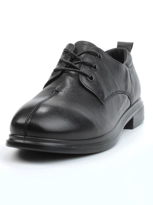 03-DCO47-1 BLACK Полуботинки женские (натуральная кожа)