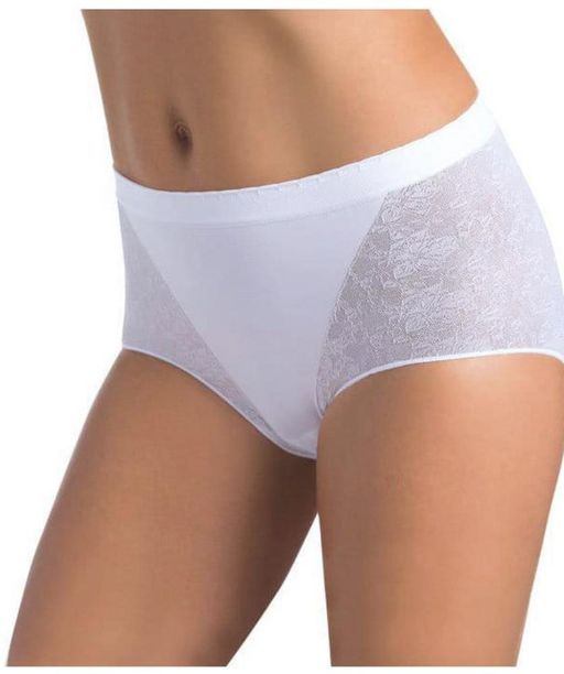 CULOTTE setificato DAILY трусы-кулотты с антибак. ластовицей. рисунок с эффектом кружева INTIMlDEA