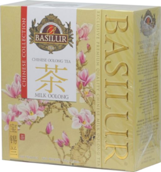 BASILUR. Китайская коллекция. Молочный улун карт.пачка, 100 пак.