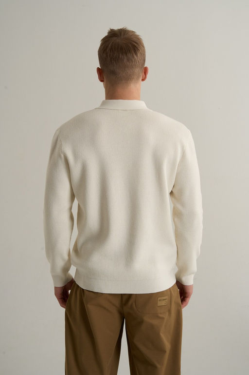 Свитер Серо-белый COMMUTE Sweater - Anta фото 5