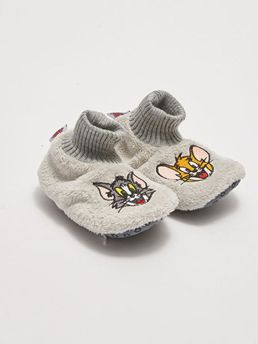Tom&Jerry Lisansl? Erkek ?ocuk Ev Ayakkab?s?