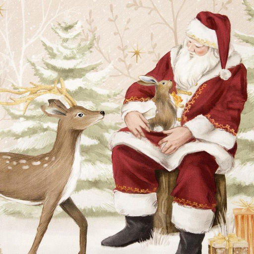 Новогоднее полотенце Этель Christmas forest 40х73 см, 100% хл, саржа 190 гр/м2  фото 3