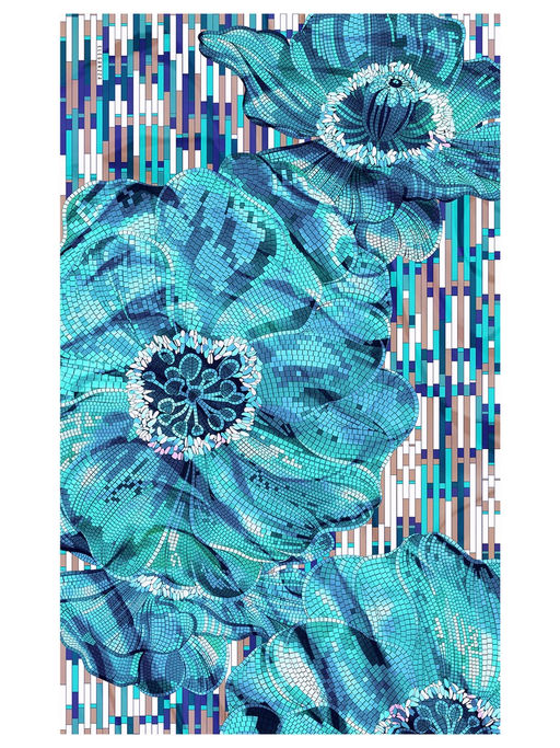 Палантин жен. шелк+мод 110х180 E12-8547-05 - Eleganzza фото 2