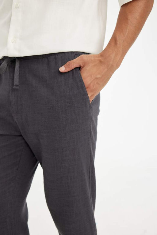 Хлопковые брюки Jogger Slim Fit Jogger Leg - Defacto фото 6