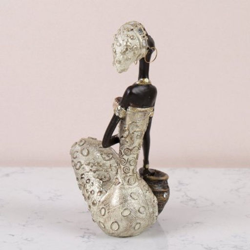 Статуэтка Африканка 10х19,5 см / 25189E /уп 24/ - Галеонтрейд фото 5