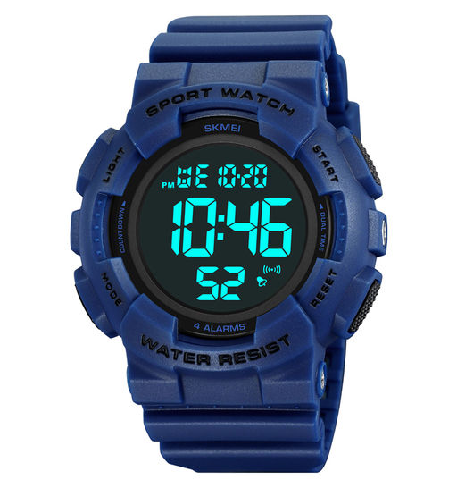 Часы наручные Skmei мужские электронные спортивные 2081blue-black