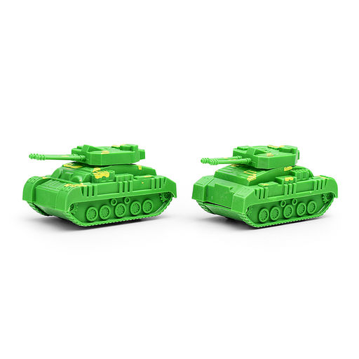 Автовоз "Военный" с техникой, под колпаком