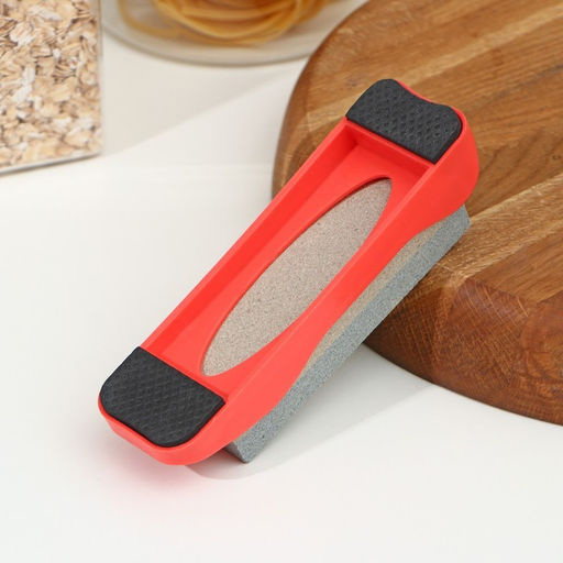 Точильный камень Доляна «Стоун», 14.7 см, МИКС