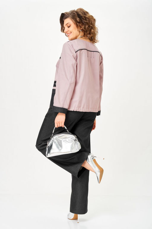 Костюм Aira Style 24249 пудра-графит