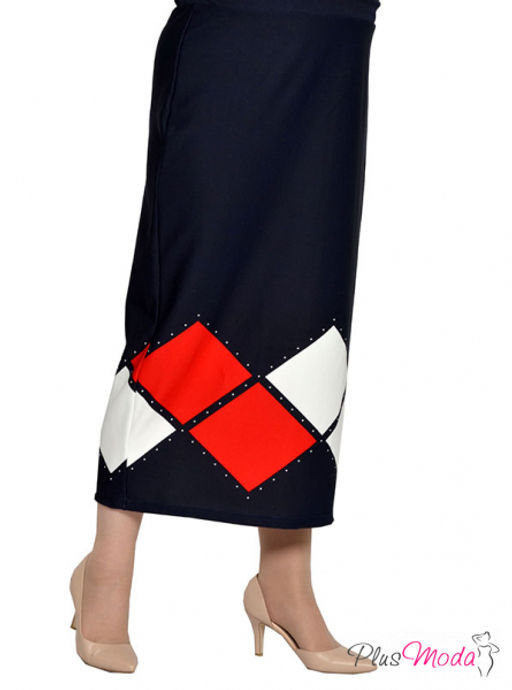 Юбка Модель №1719 размеры 44-84 - Plusmoda фото 7