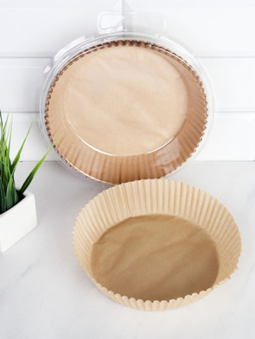 Формы для запекания бумажные маслостойкие Круг 16х4,5 см, набор 100 шт / FBO-16-100-273 /уп 100/ - ГалеонТрейд фото 2